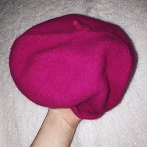 Pink beret